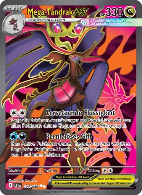 Mega Dragalge ex [Corrosive Liquid | Pernicious Poison]