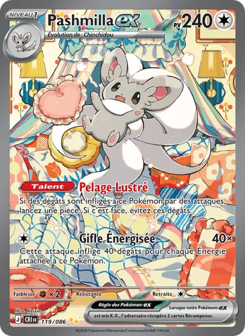 Cinccino ex [Smooth Coat | Energized Slap]
