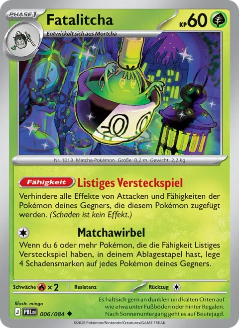 Sinistcha [Hide 'n' Sneak | Matcha Spin]