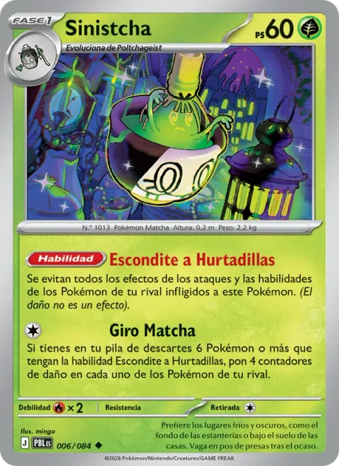 Sinistcha [Hide 'n' Sneak | Matcha Spin]