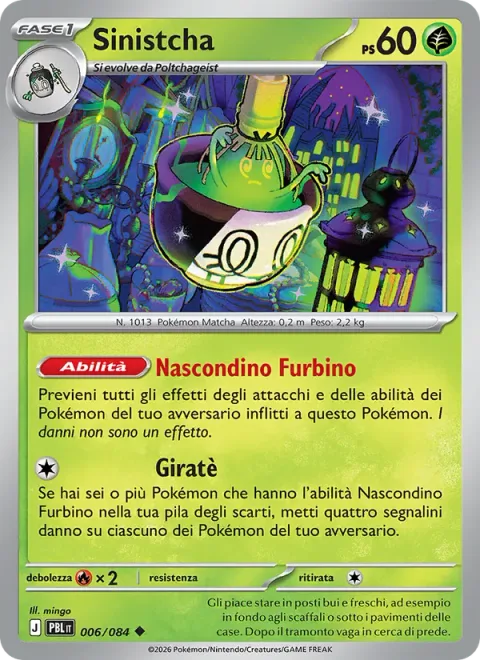 Sinistcha [Hide 'n' Sneak | Matcha Spin]