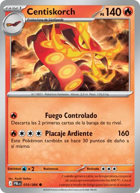 Centiskorch [Controlled Burn | Heat Tackle]