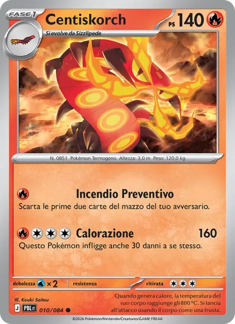 Centiskorch [Controlled Burn | Heat Tackle]