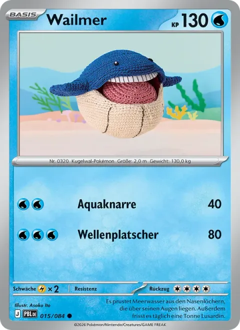 Wailmer [Water Gun | Wave Splash]