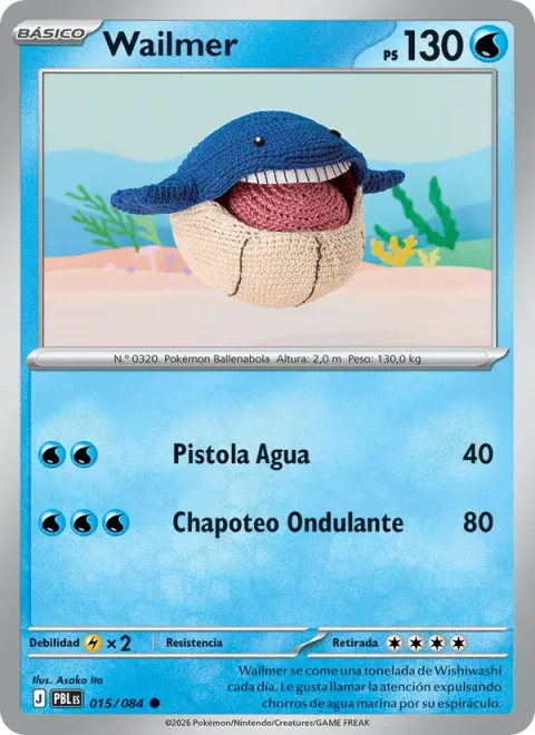 Wailmer [Water Gun | Wave Splash]