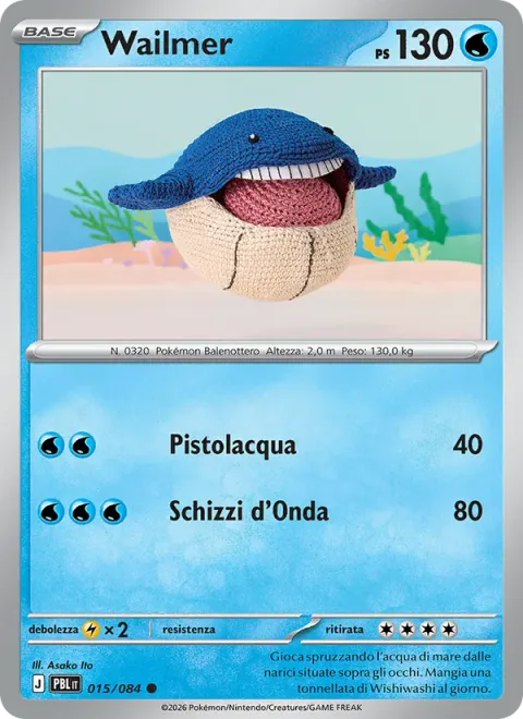 Wailmer [Water Gun | Wave Splash]