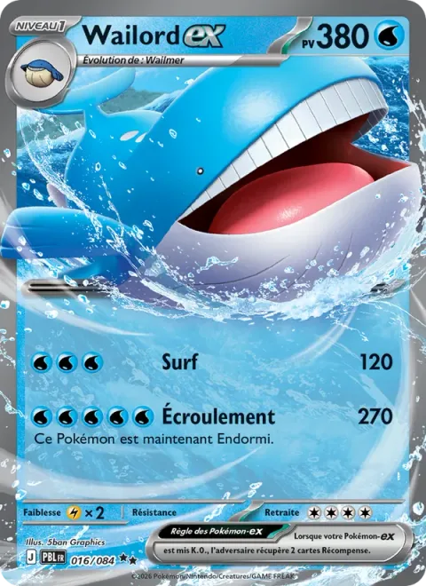 Wailord ex [Surf | Falling Down]