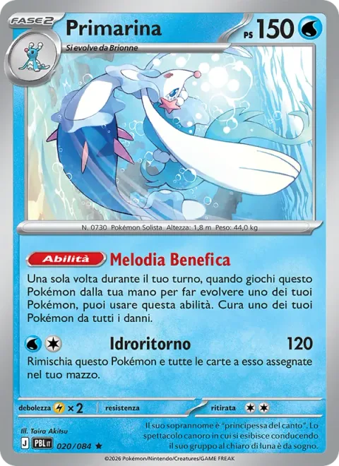 Primarina [Enriching Melody | Aqua Return]