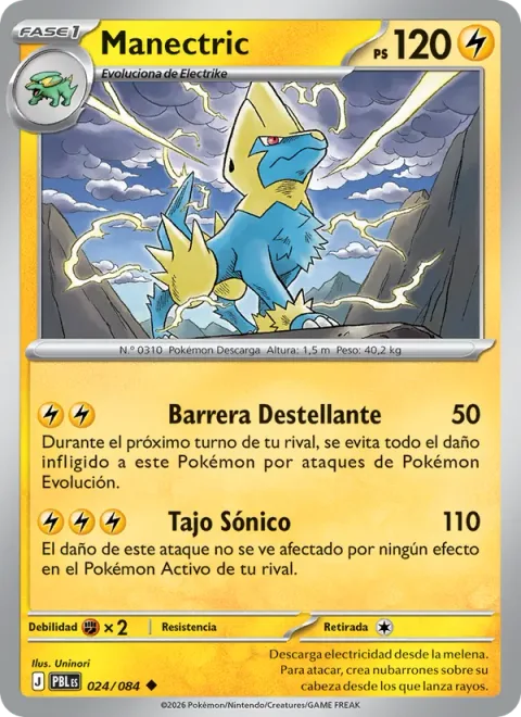 Manectric [Flashing Barrier | Sonic Edge]