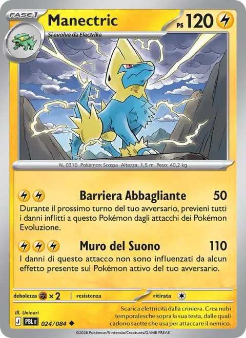 Manectric [Flashing Barrier | Sonic Edge]