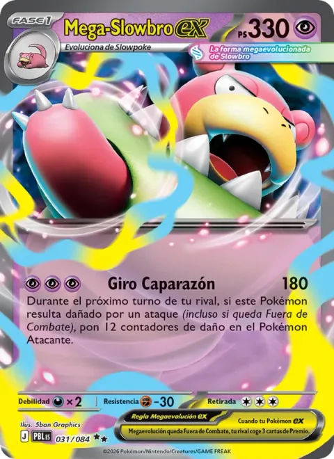 Mega Slowbro ex [Shellnado Spin]