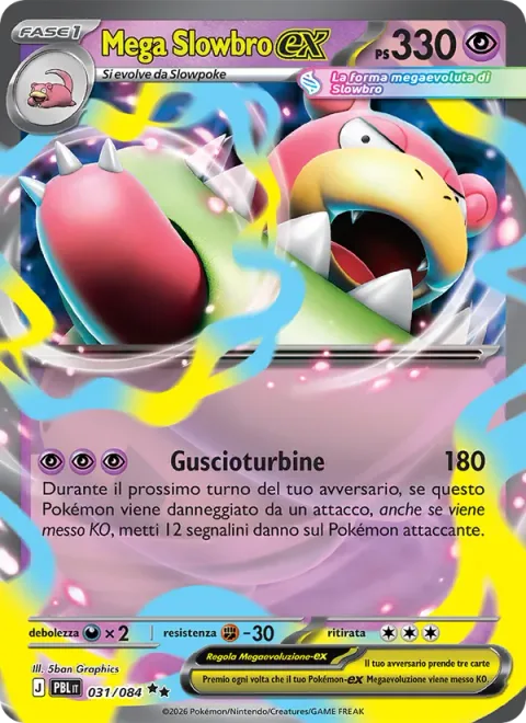 Mega Slowbro ex [Shellnado Spin]