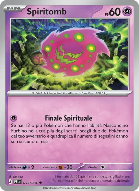 Spiritomb [Spiritual End]