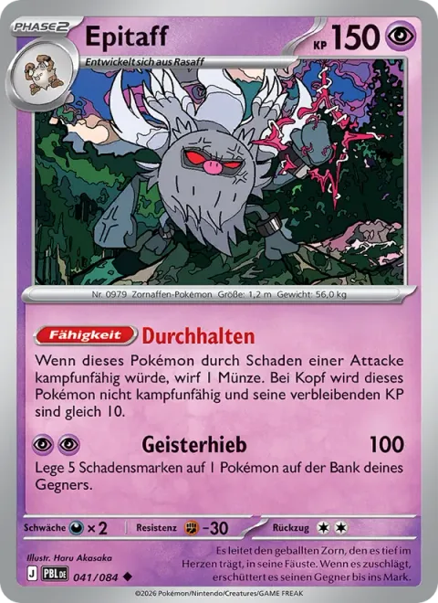 Annihilape [Durable Body | Ghostly Blow]