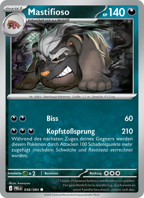 Mabosstiff [Bite | Plunging Headbutt]