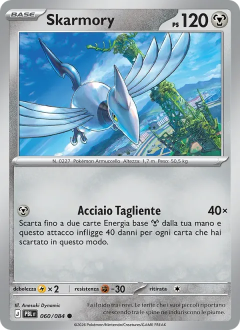Skarmory [Steel Cutter]