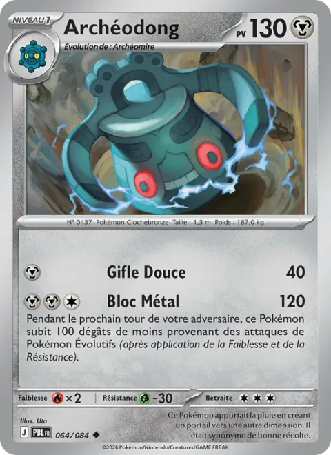 Bronzong [Gentle Slap | Metal Block]