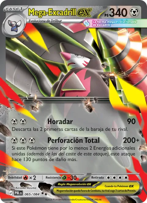 Mega Excadrill ex [Undermine | Maximum Drilling]
