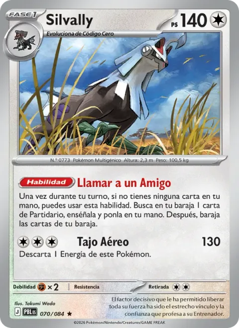 Silvally [Call a Buddy | Air Slash]