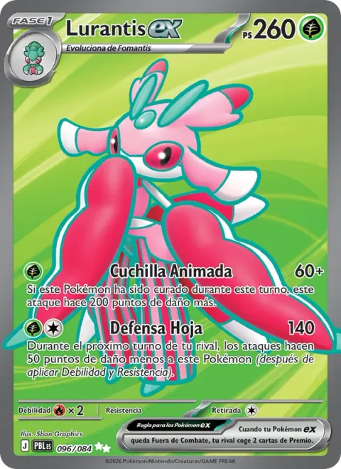 Lurantis ex [Lively Cutter | Leaf Guard]