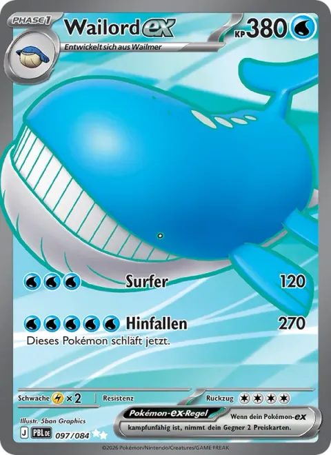 Wailord ex [Surf | Falling Down]