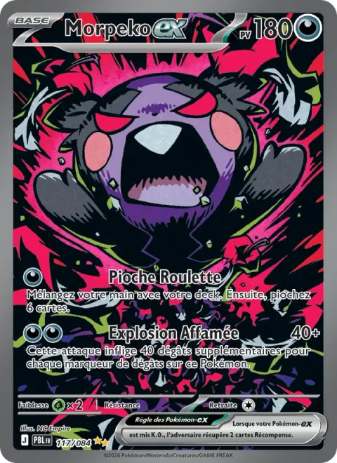 Morpeko ex [Wheely Draw | Hangry Blaster]