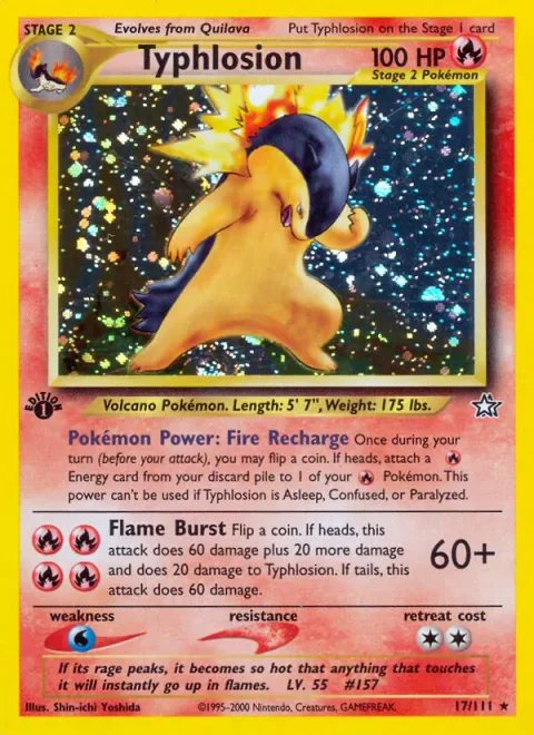 Typhlosion [Fire Recharge | Flame Burst]