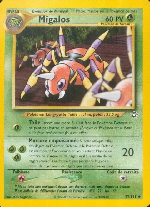 Ariados [Spider Web | Poison Bite]