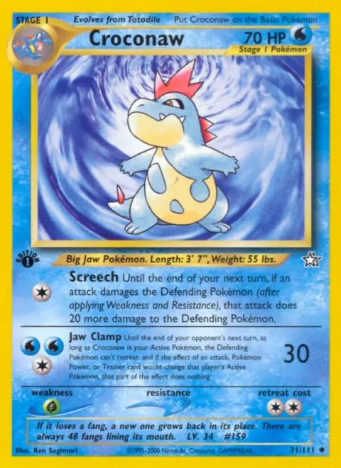 Croconaw [Screech | Jaw Clamp]