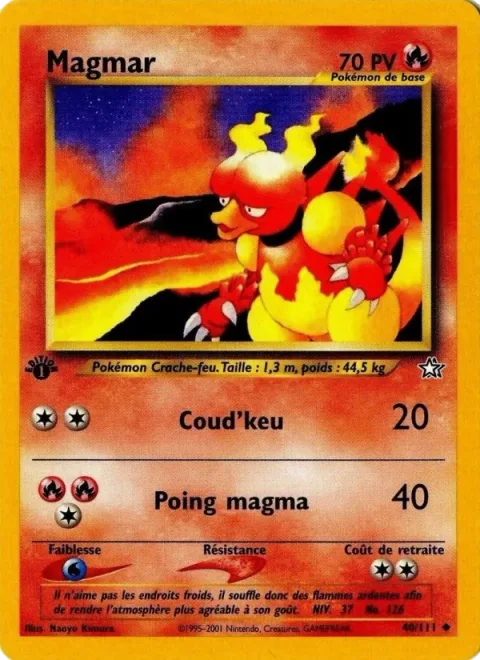 Magmar [Tail Slap | Magma Punch]