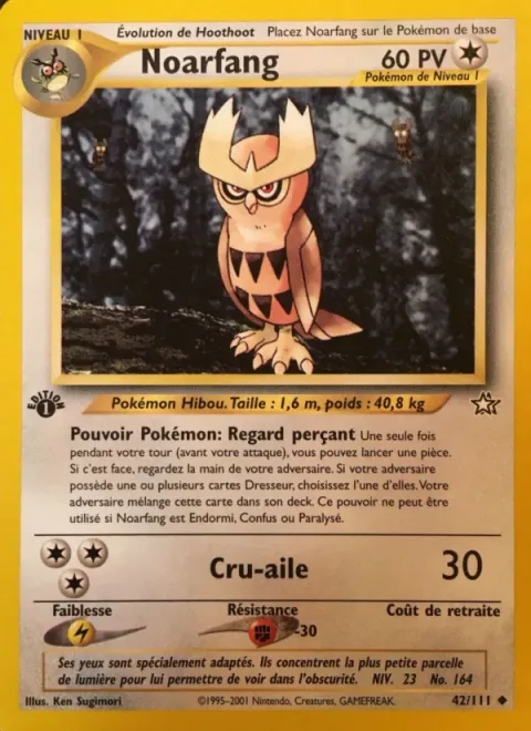Noctowl [Glaring Gaze | Wing Attack]