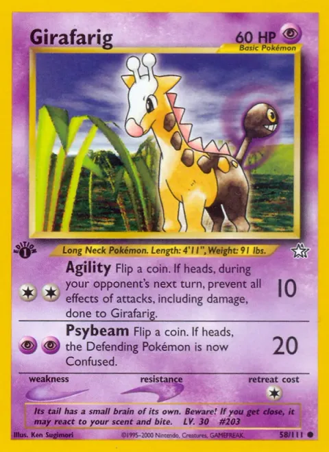 Girafarig [Agility | Psybeam]