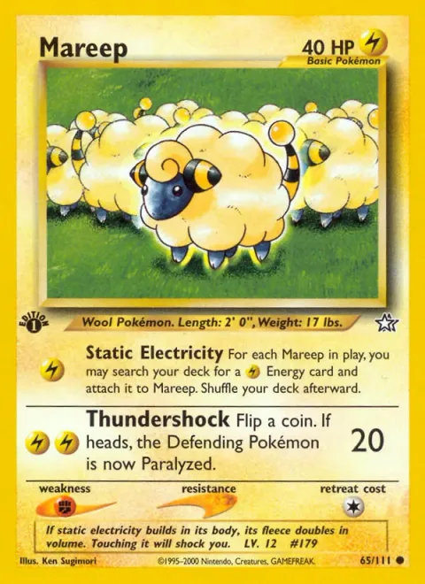 Mareep [Static Electricity | Thundershock]