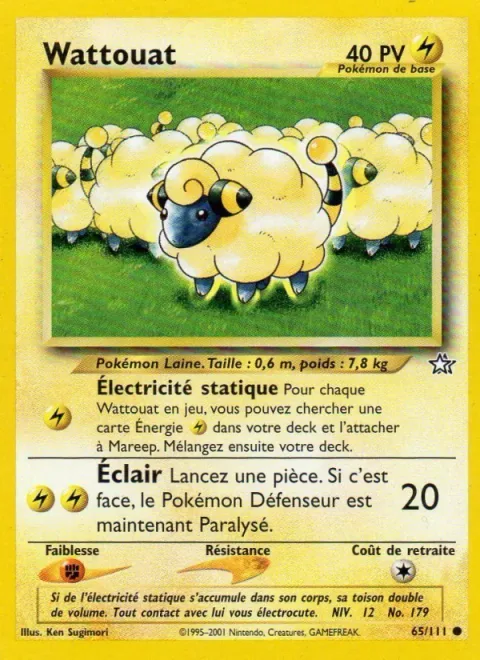 Mareep [Static Electricity | Thundershock]