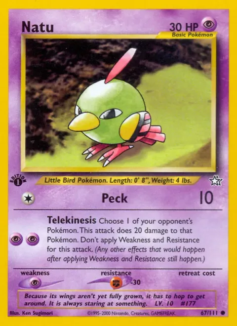 Natu [Peck | Telekinesis]