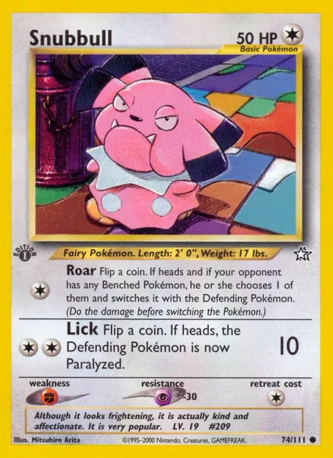 Snubbull [Roar | Lick]