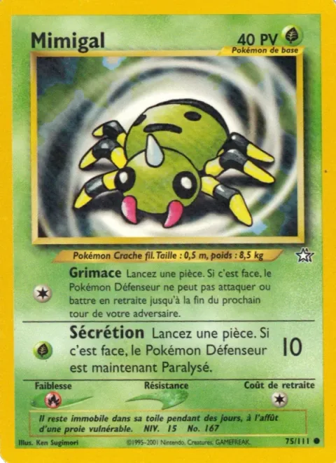 Spinarak [Scary Face | String Shot]
