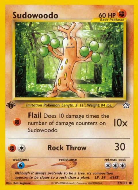 Sudowoodo [Flail | Rock Throw]