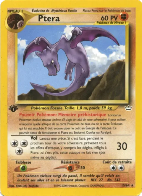Aerodactyl [Prehistoric Memory | Fly]