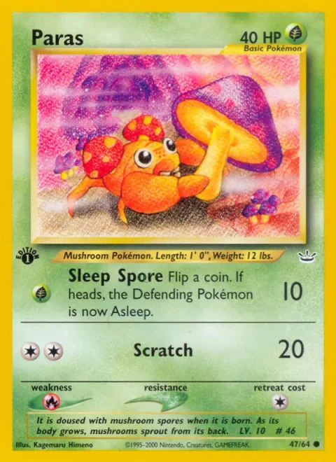 Paras [Sleep Spore | Scratch]