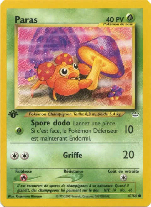 Paras [Sleep Spore | Scratch]