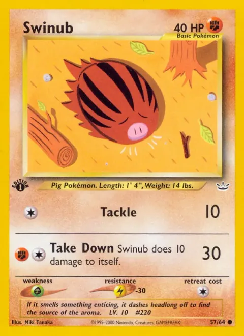 Swinub [Tackle | Take Down]