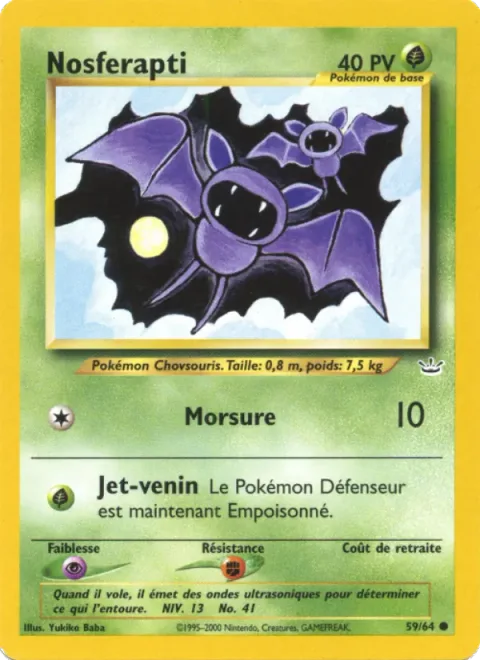 Zubat [Bite | Poison Spray]