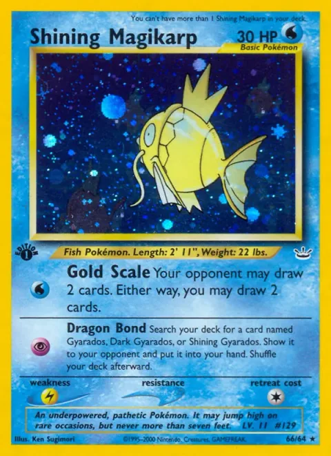 Shining Magikarp [Gold Scale | Dragon Bond]