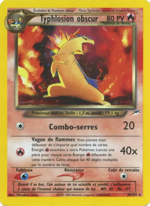 Dark Typhlosion [Claw Swipe | Rushing Flames]