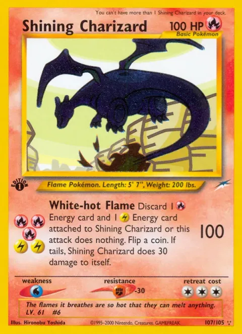 Shining Charizard [White-hot Flame]
