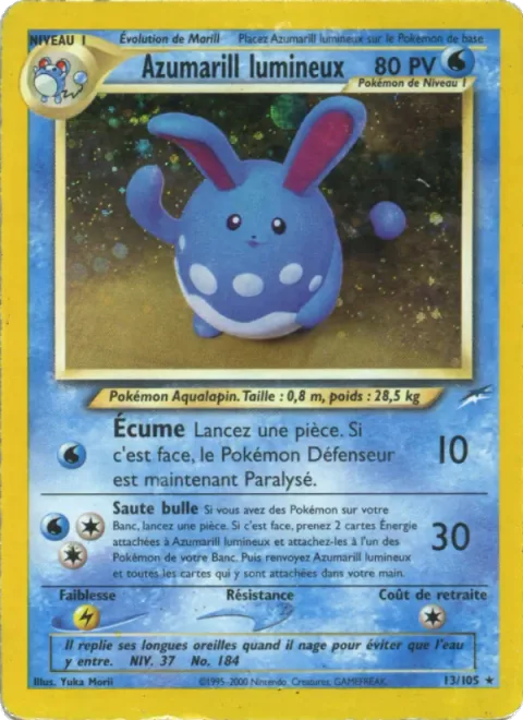 Light Azumarill [Bubble | Bubble Jump]
