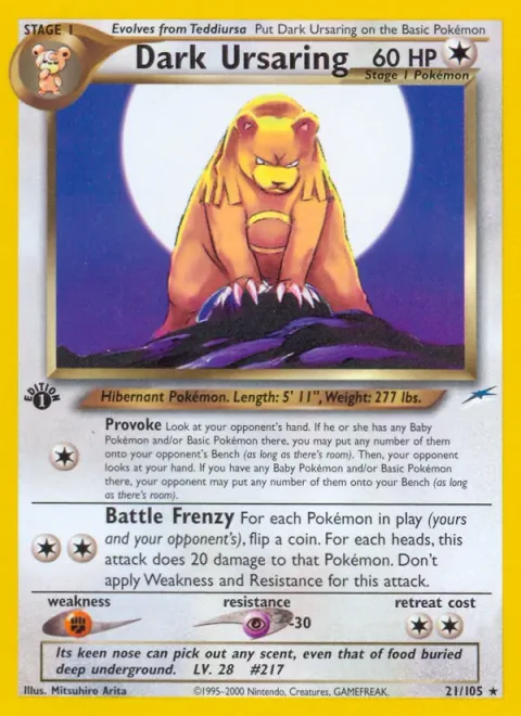 Dark Ursaring [Provoke | Battle Frenzy]