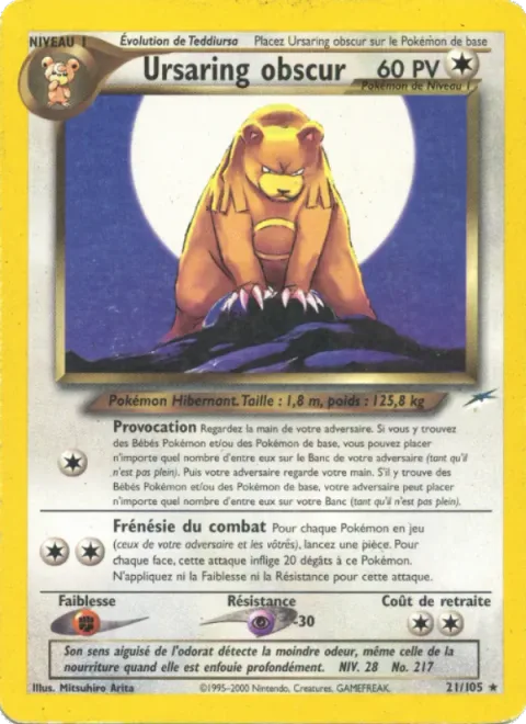 Dark Ursaring [Provoke | Battle Frenzy]