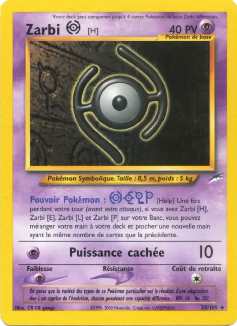 Unown [H] [Help | Hidden Power]